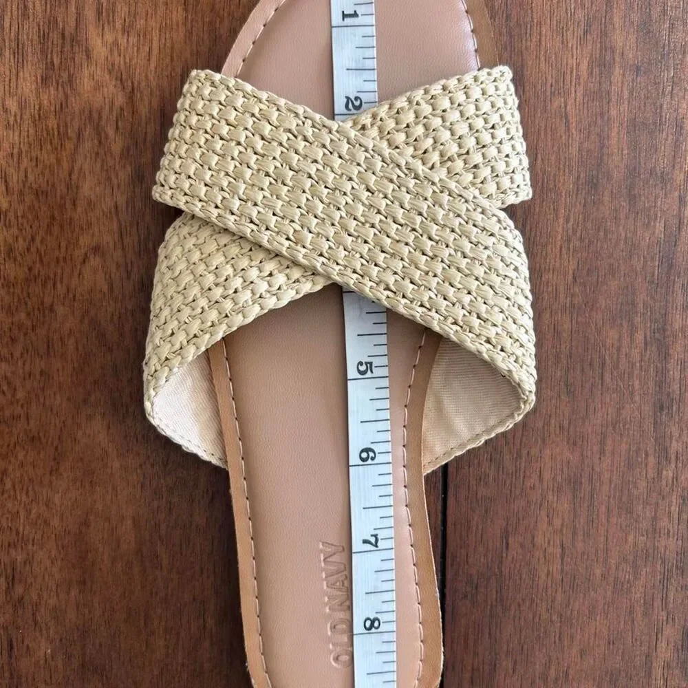 Old-navy Women's Cream and Tan Sandals